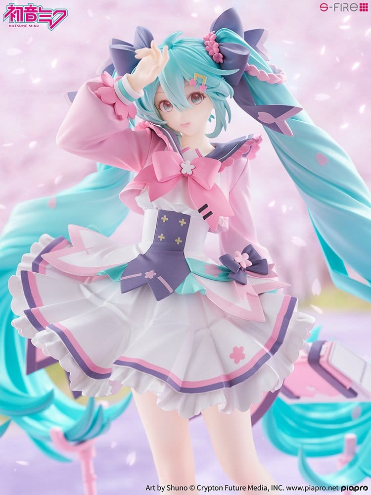 PREORDINE+ 07/2027 Character Vocal Series 01: Hatsune Miku S-Fire PVC Statue 1/7 Hatsune Miku New Semester 23 cm