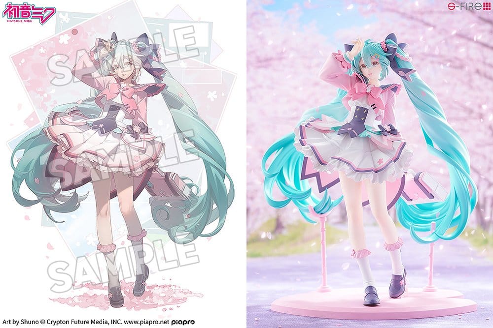 PREORDINE+ 07/2027 Character Vocal Series 01: Hatsune Miku S-Fire PVC Statue 1/7 Hatsune Miku New Semester 23 cm