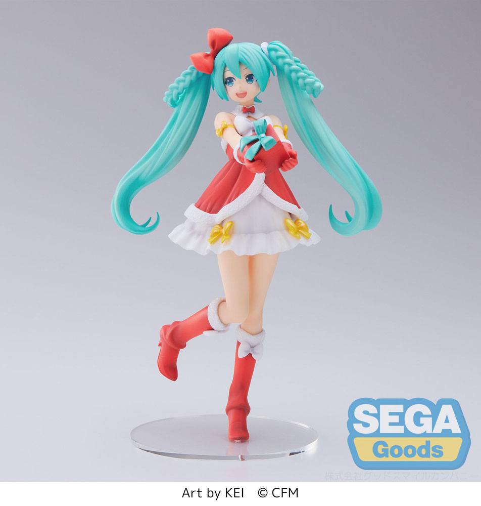 Hatsune Miku Series SPM PVC Statue Hatsune Miku Christmas 2022 Ver. 21 cm