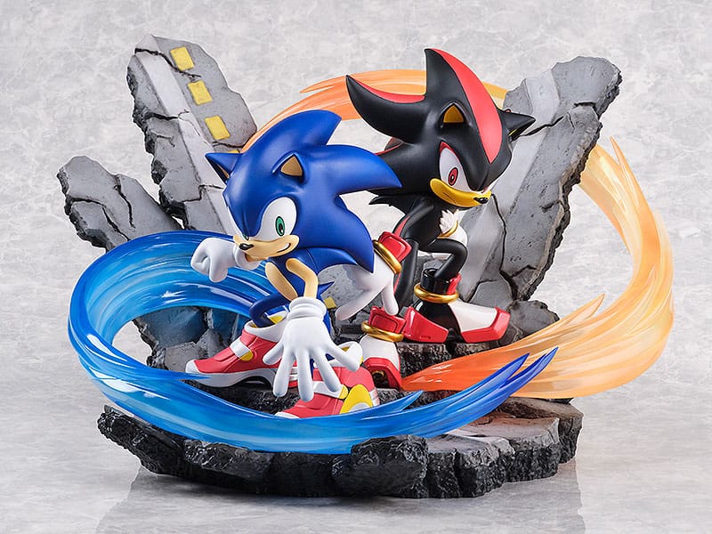 PREORDINE ESAURITO Sonic the Hedgehog Statue Super Situation Figure Sonic Adventure 2 21 cm