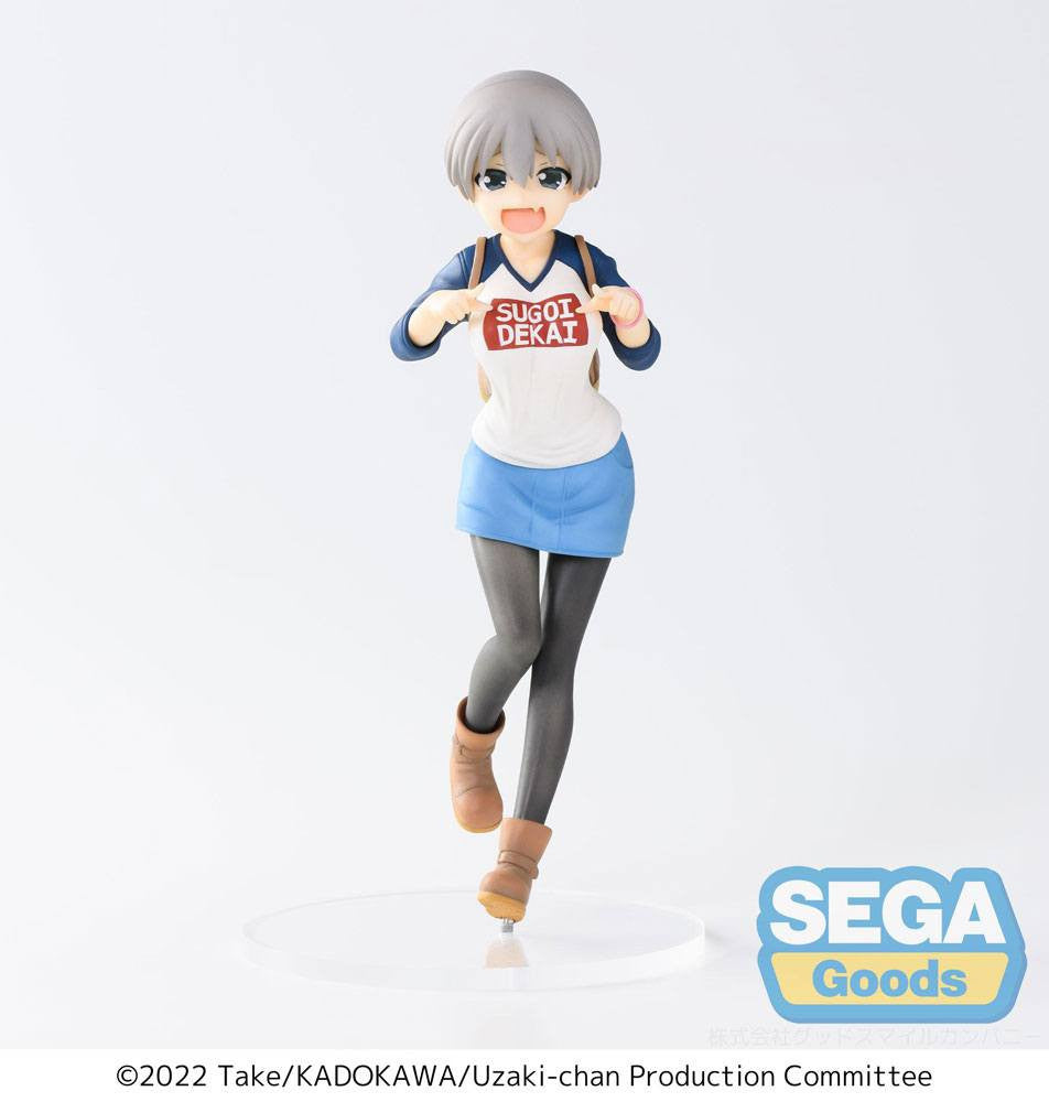 IN STOCK Uzaki-chan Wants to Hang Out! Season 2 SPM PVC Statue Hana Uzaki Laughing Ver. 25 cm