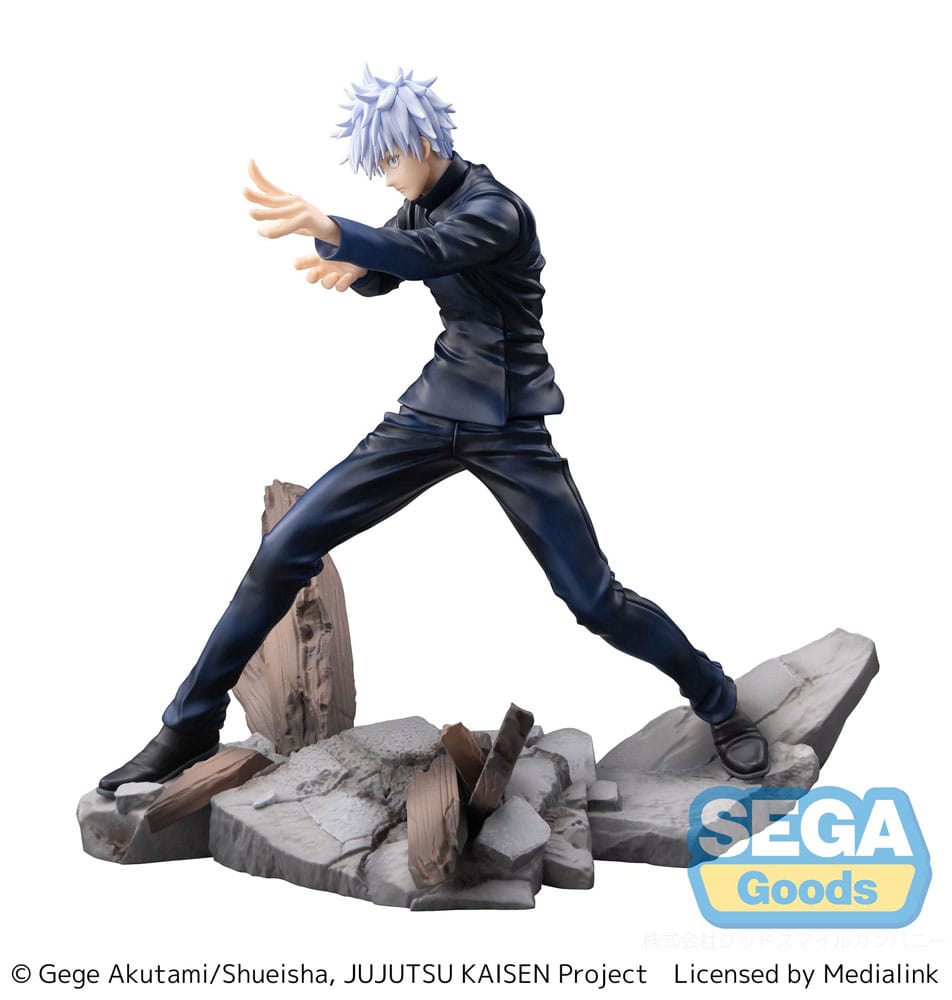 PREORDINE ESAURITO Jujutsu Kaisen Luminasta PVC Statue Satoru Gojo Cursed Technique Lapse - Maximum Cursed Energy Output: Blue 19 cm (H)