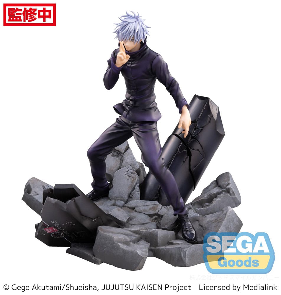 PREORDINE ESAURITO Jujutsu Kaisen Figurizm Luminasta PVC Statue Shibuya Incident Satoru Gojo Unlimited Void 21 cm (H)
