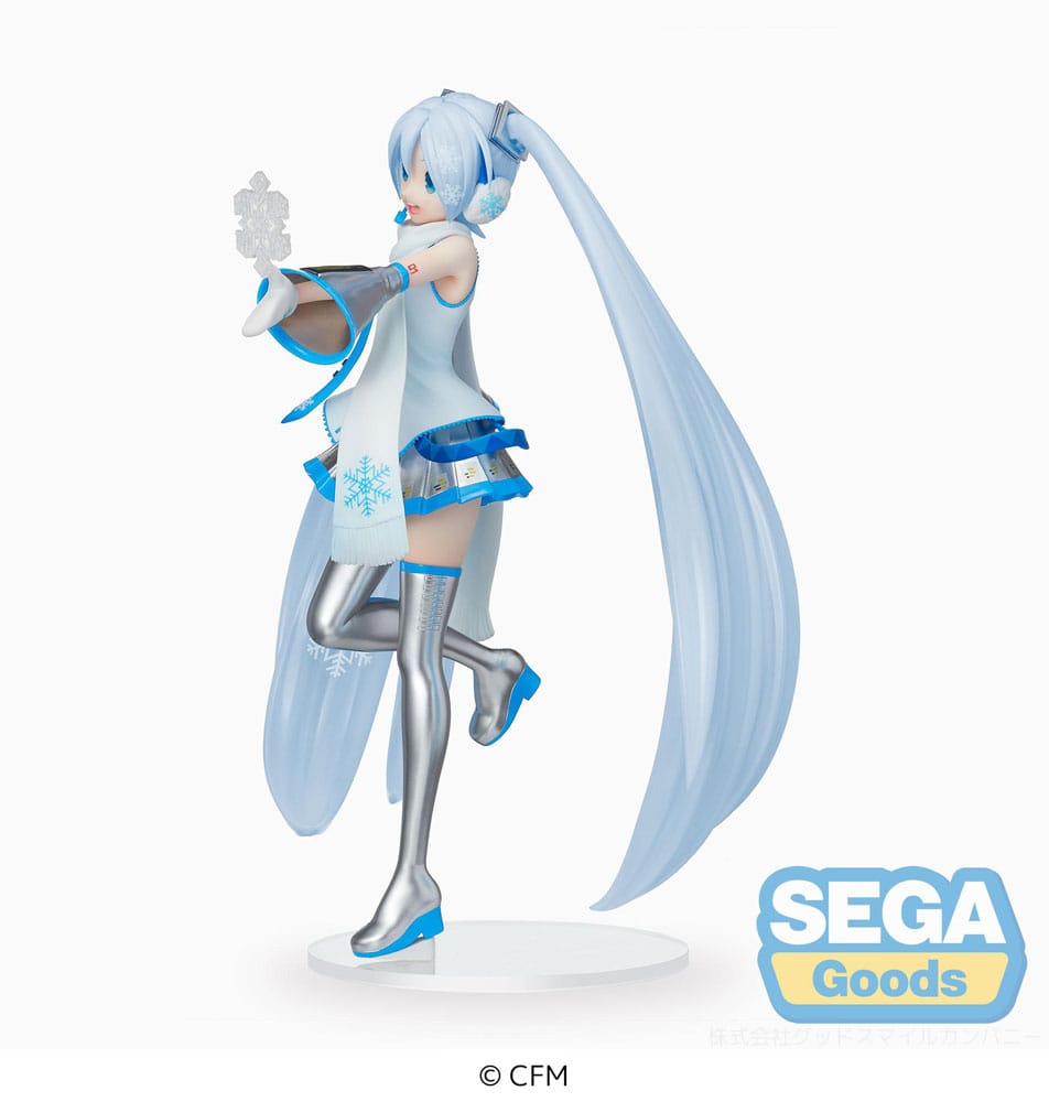 IN STOCK Hatsune Miku Luminasta PVC Statue Snow Miku Sky Town Ver. 22 cm