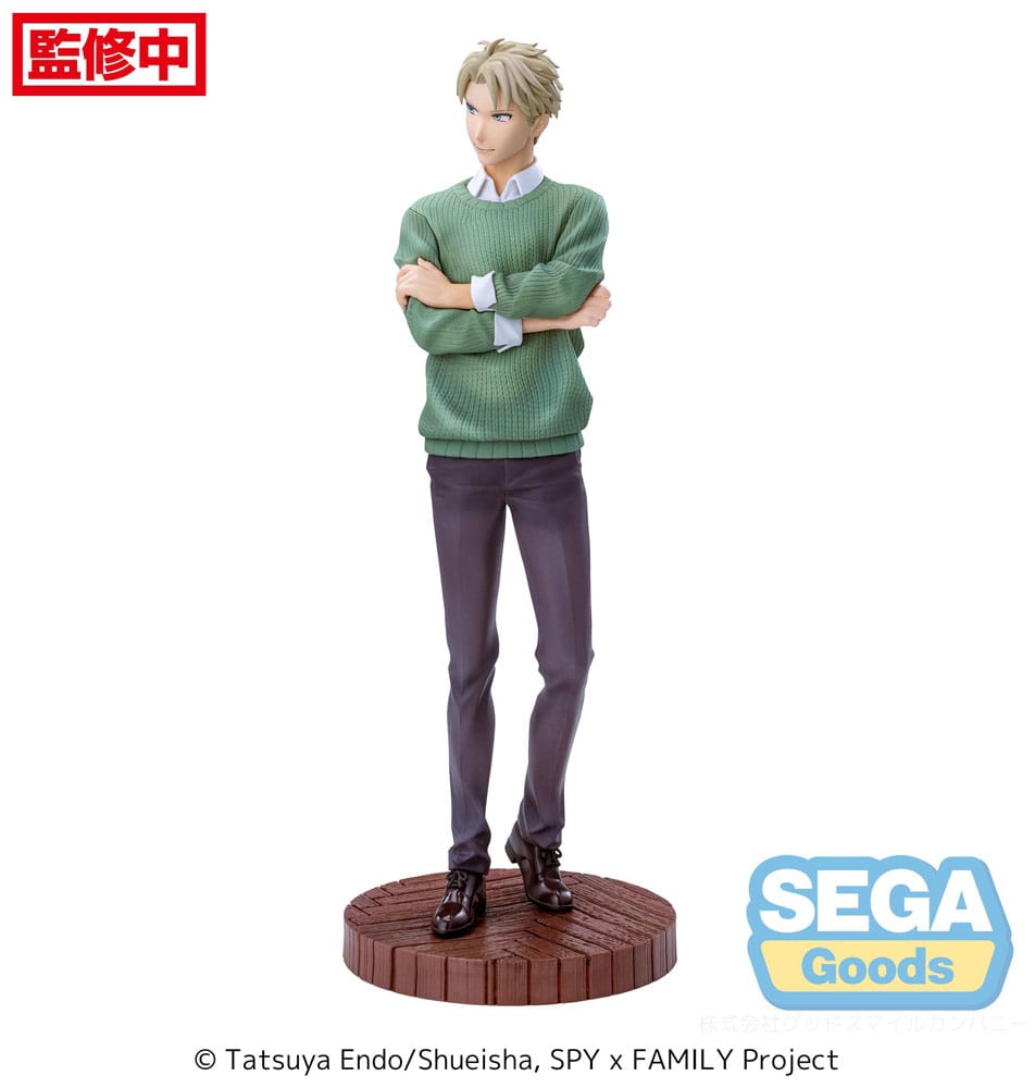 PREORDINE ESAURITO Spy x Family Luminasta PVC Statue Loid Forger Season 1 Cours 2 ED Coordination Ver. 22 cm (H)
