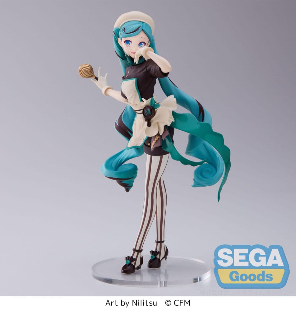PREORDINE ESAURITO Hatsune Miku Series Luminasta PVC Statue Hatsune Miku - Bitter Patissier (re-run) 21 cm