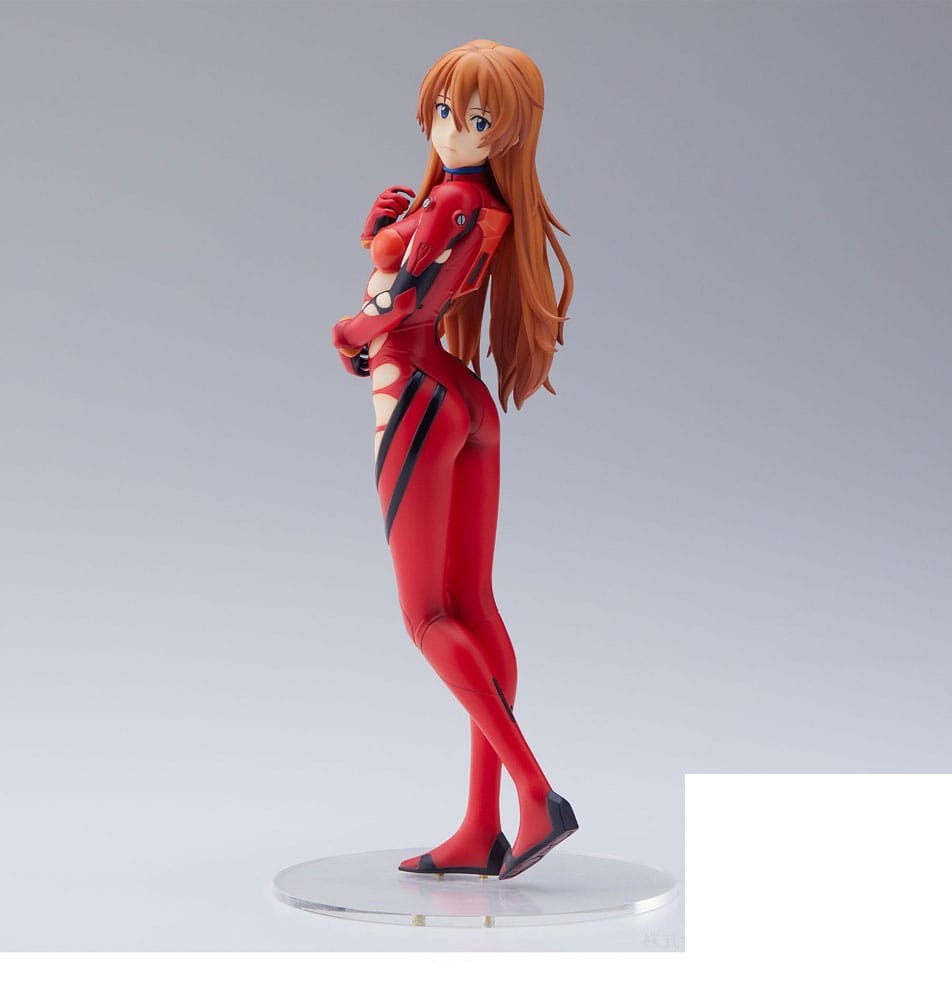 PREORDINE ESAURITO EVANGELION: 3.0+1.0 Thrice Upon a Time SPM PVC Statue Asuka Langley On The Beach (re-run) 21 cm