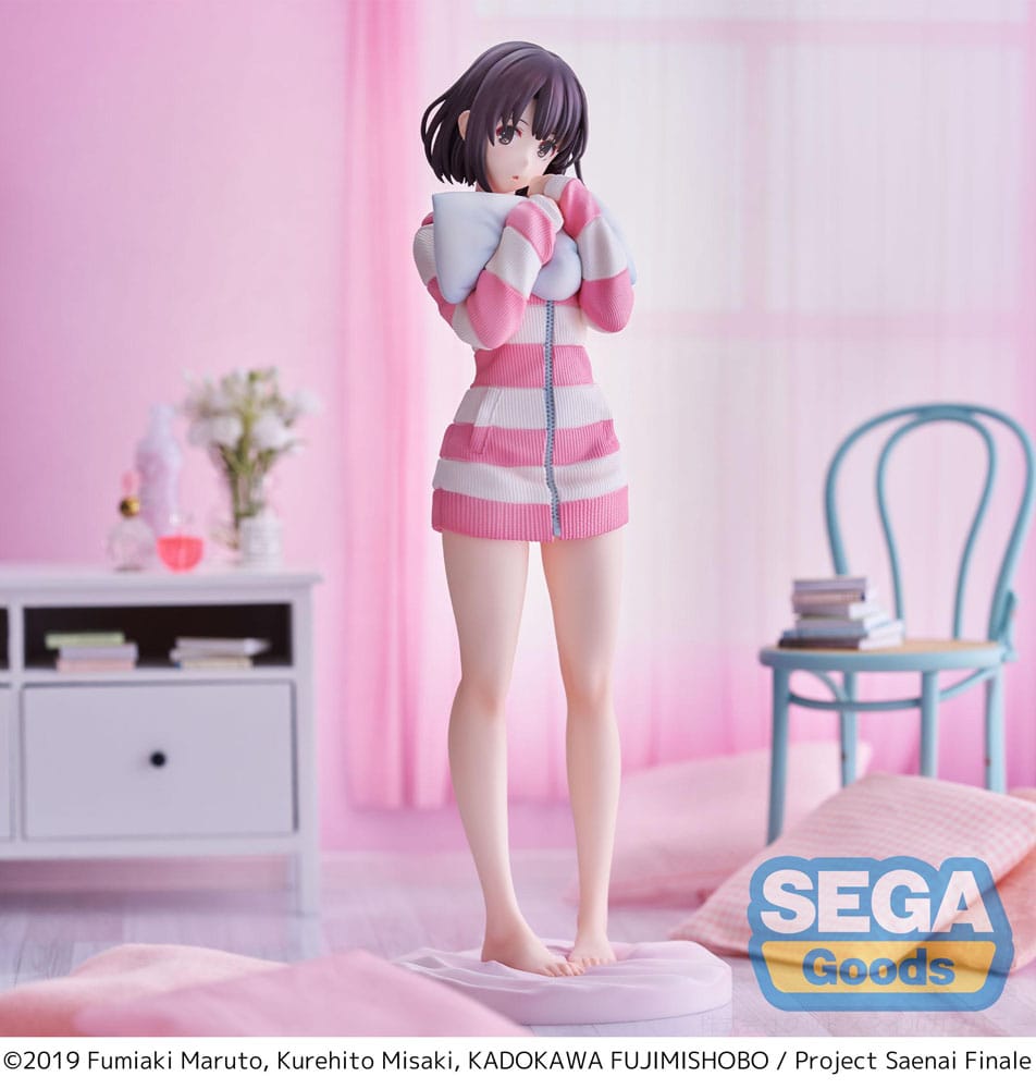 PREORDINE ESAURITO Saekano the Movie: Finale Luminasta PVC Statue Megumi Kato Pajamas Ver. 22 cm (H)