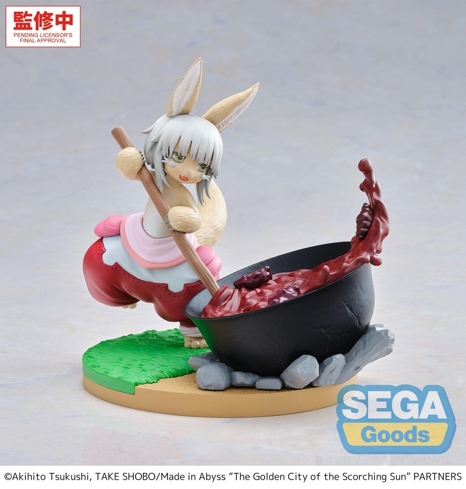 PREORDINE+ 02/2027 Made in Abyss: The Golden City of the Scorching Sun Luminasta PVC Figure Nanachi ~Dreaming of Mealtime~ 14 cm