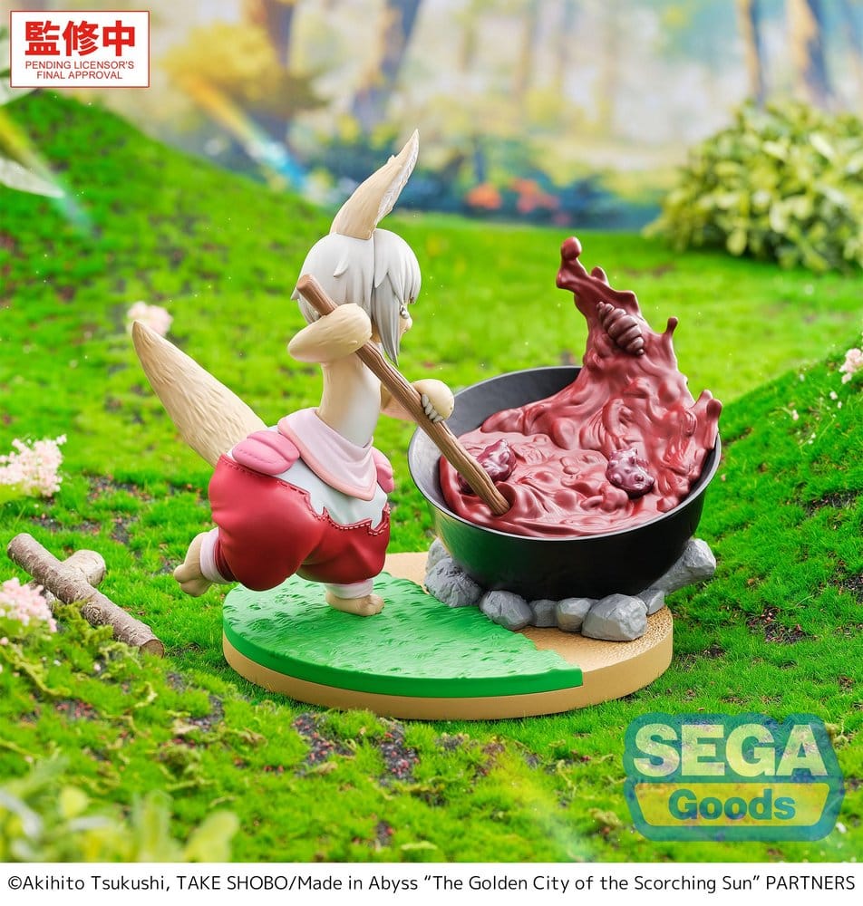 PREORDINE+ 02/2027 Made in Abyss: The Golden City of the Scorching Sun Luminasta PVC Figure Nanachi ~Dreaming of Mealtime~ 14 cm
