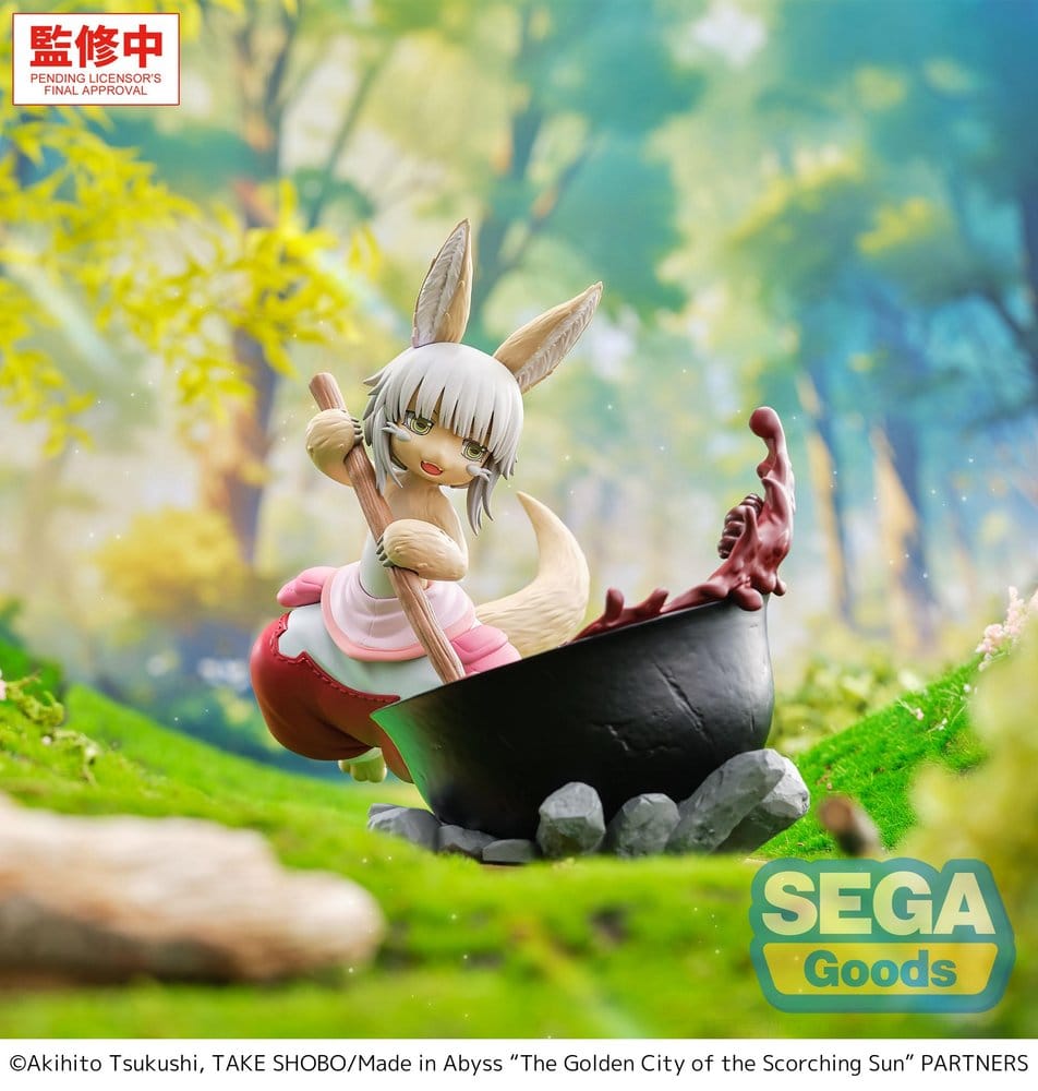 PREORDINE+ 02/2027 Made in Abyss: The Golden City of the Scorching Sun Luminasta PVC Figure Nanachi ~Dreaming of Mealtime~ 14 cm