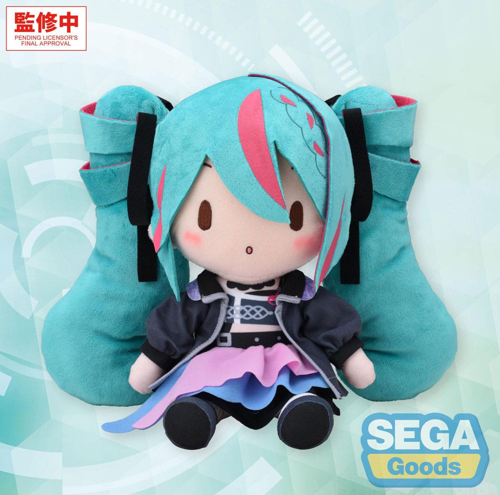 PREORDINE+ 08/2026 Character Vocal Series 01: Hatsune Miku Fuwa Petit Plush Figure Hatsune Miku Punk! M 22 cm