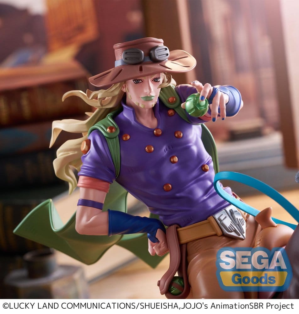 PREORDINE+ 01/2027 JoJo's Bizarre Adventure: Steel Ball Run XrossLinkMAX PVC Figure Gyro Zeppeli 18 cm