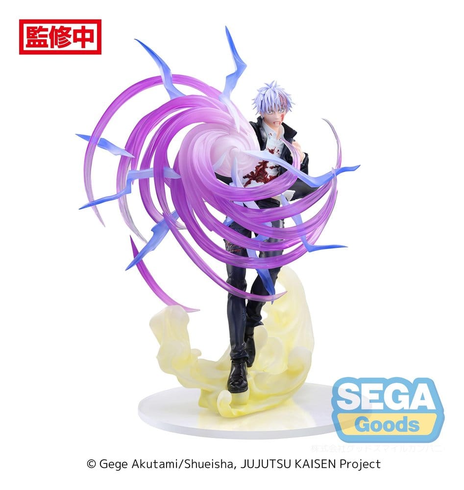 PREORDINE+ 09/2026 Jujutsu Kaisen Luminasta PVC Statue Satoru Gojo Hollow Purple (Kyoshiki Murasaki) 20 cm