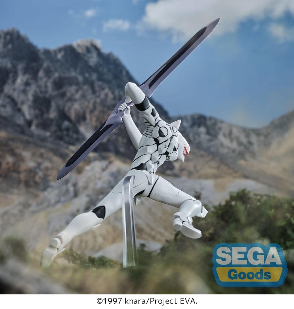 PREORDINE+ 12/2026 Rebuild of Evangelion XrossLink PVC Figure The End of Evangelion EVA Mass Production Model 18 cm