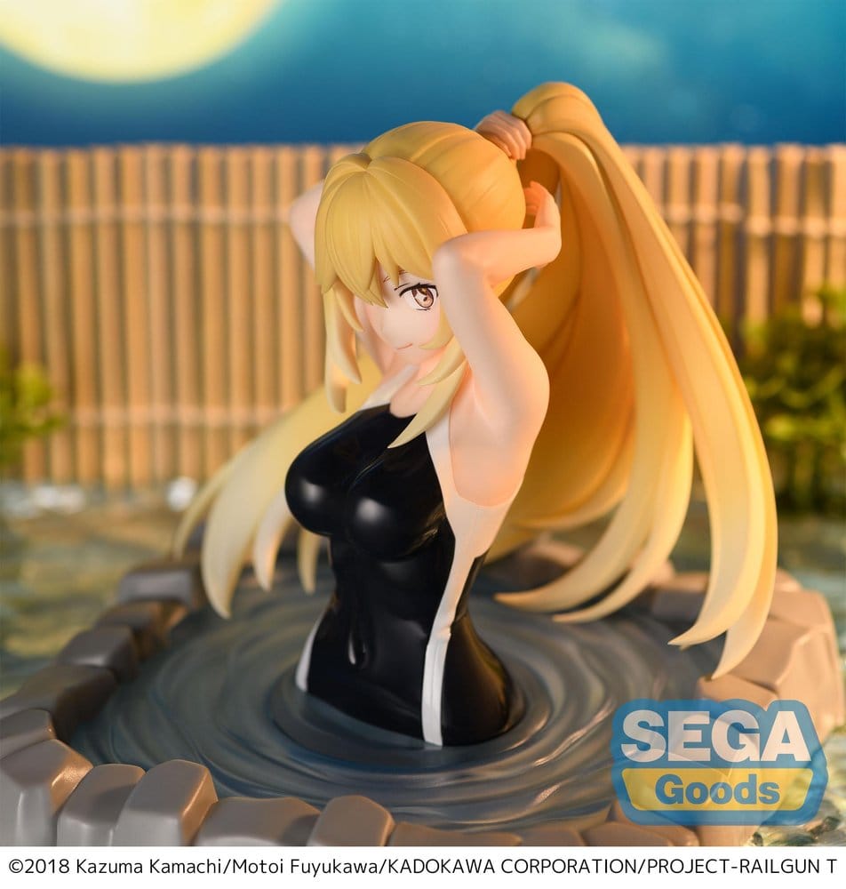 PREORDINE+ 10/2026 A Certain Scientific Railgun T Thermae Utopia PVC Statue Misaki Shokuhou 14 cm