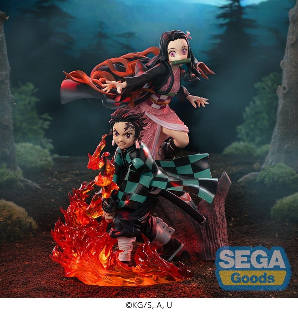 PREORDINE+ 10/2026 Demon Slayer: Kimetsu no Yaiba XrossLink PVC Statue Nezuko Kamado 16 cm