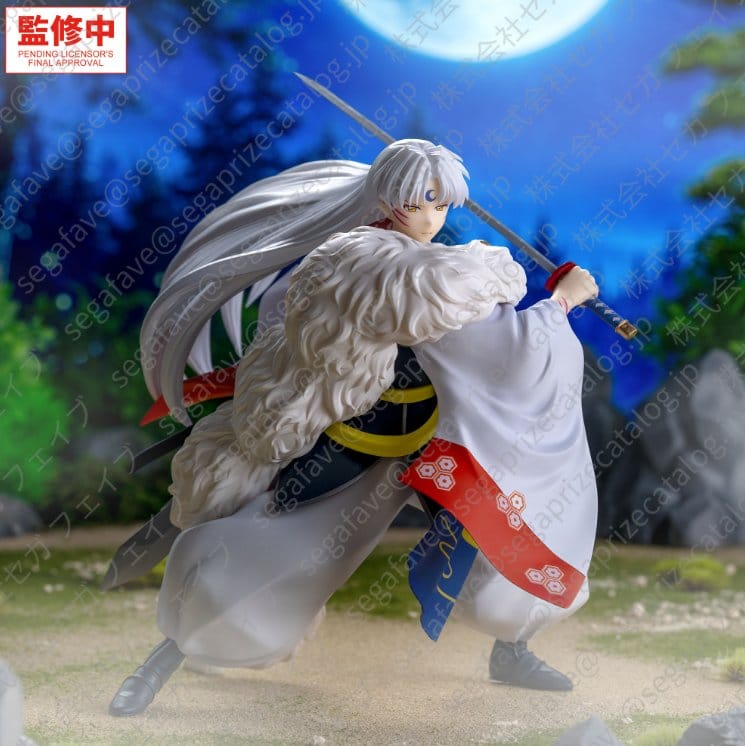 PREORDINE+ 04/2027 Inuyasha Luminasta PVC Figure Sesshomaru 17 cm