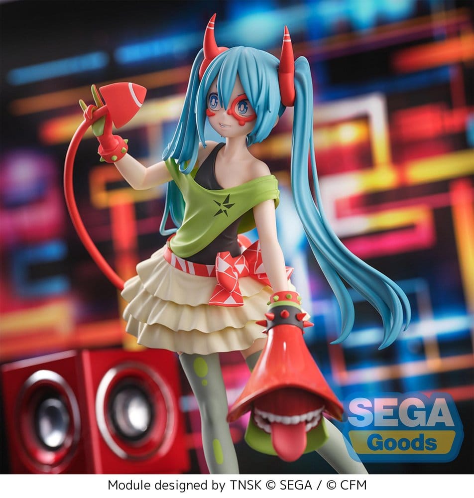 PREORDINE+ 04/2027 Hatsune Miku Project DIVA X FIGURIZMa PVC Figure Hatsune Miku DE:MONSTAR T.R. 22 cm