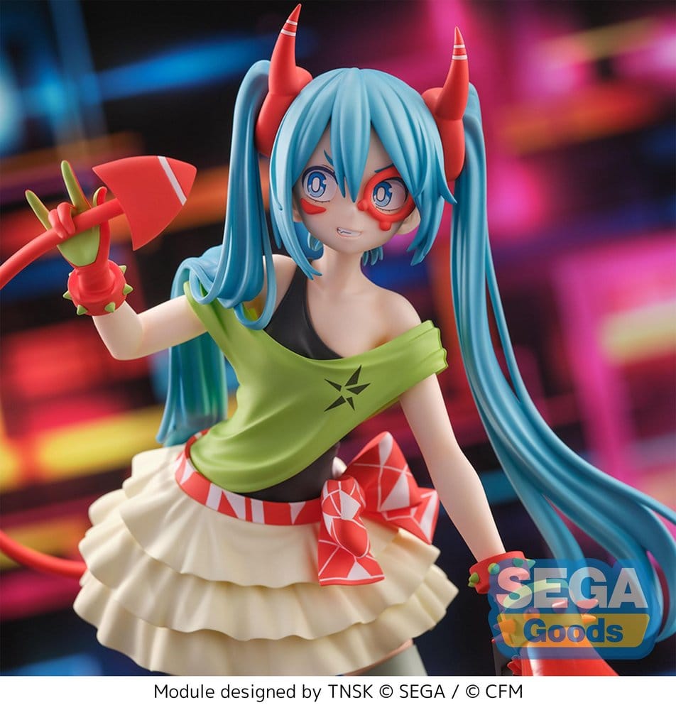 PREORDINE+ 04/2027 Hatsune Miku Project DIVA X FIGURIZMa PVC Figure Hatsune Miku DE:MONSTAR T.R. 22 cm