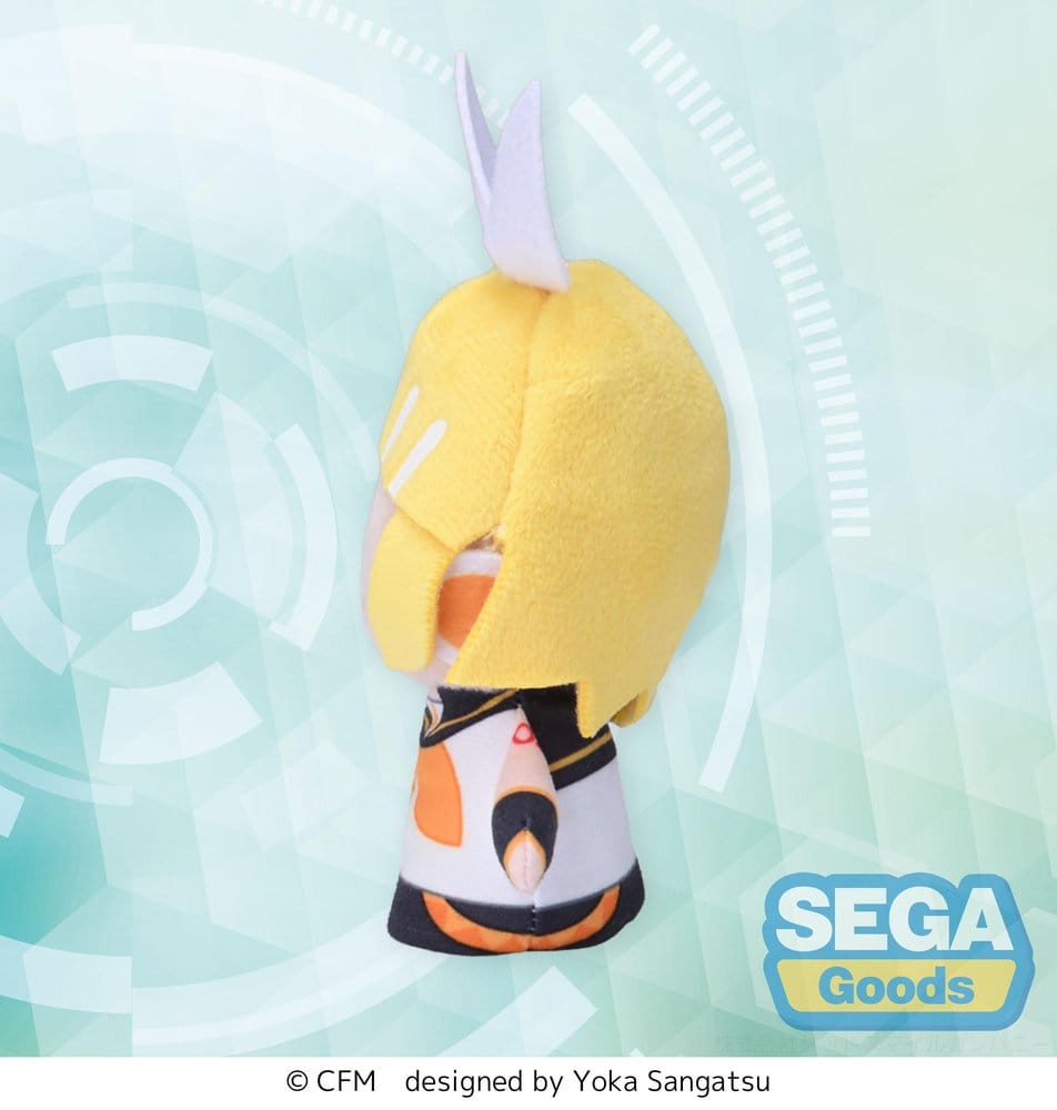 PREORDINE+ 06/2027 Kagamine Rin & Len Fuwa Petit Plush Kagamine Rin Finger Mascot 10 cm