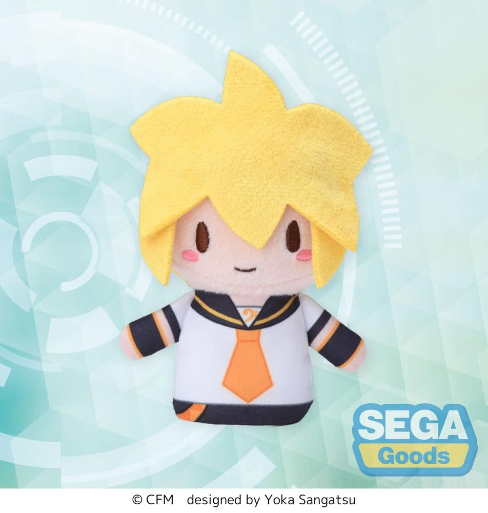 PREORDINE+ 06/2027 Kagamine Rin & Len Fuwa Petit Plush Figure Kagamine Len Finger Mascot 10 cm