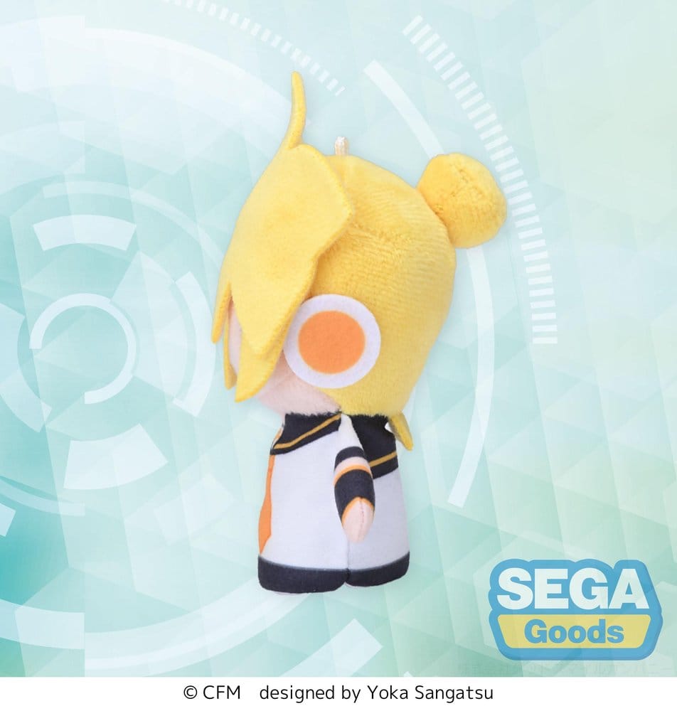 PREORDINE+ 06/2027 Kagamine Rin & Len Fuwa Petit Plush Figure Kagamine Len Finger Mascot 10 cm