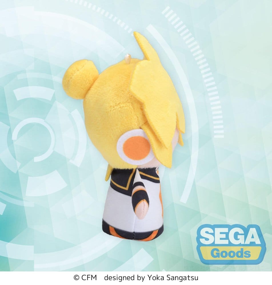 PREORDINE+ 06/2027 Kagamine Rin & Len Fuwa Petit Plush Figure Kagamine Len Finger Mascot 10 cm