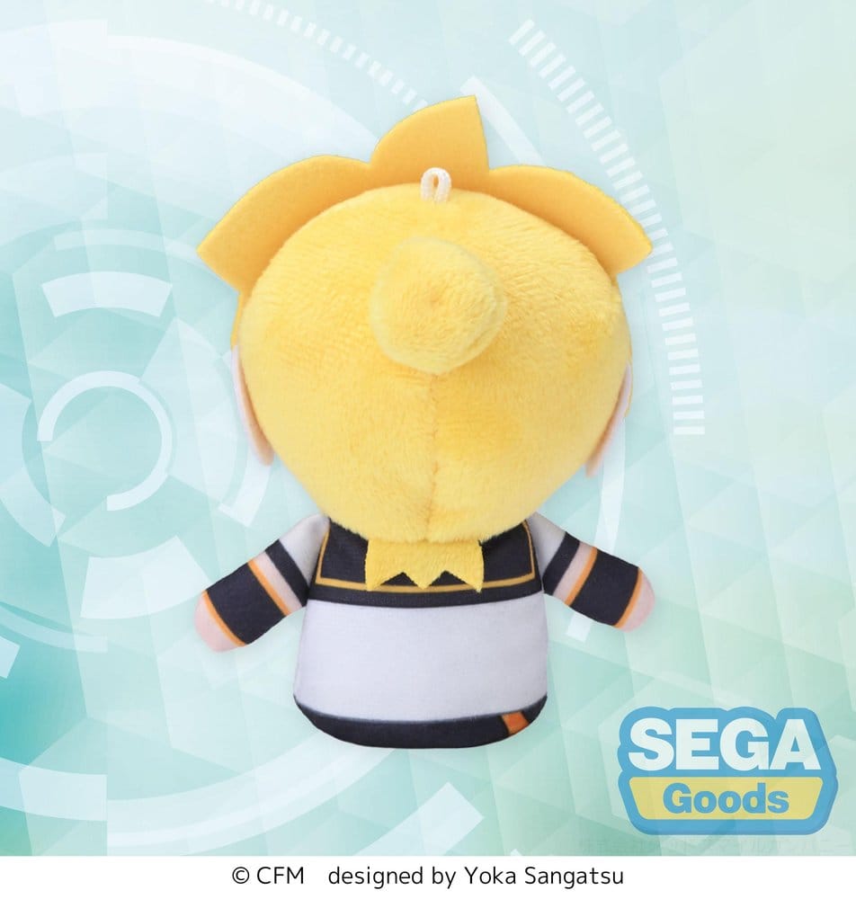 PREORDINE+ 06/2027 Kagamine Rin & Len Fuwa Petit Plush Figure Kagamine Len Finger Mascot 10 cm