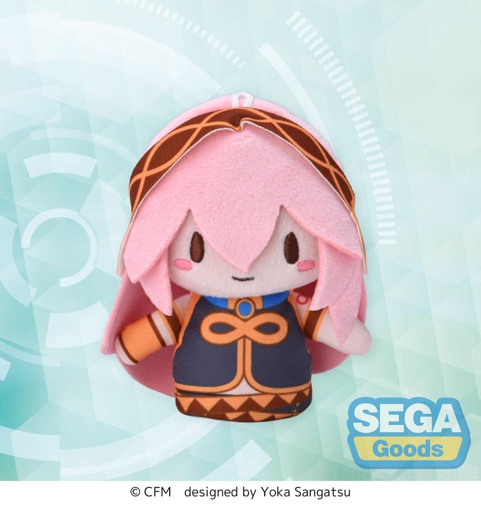 PREORDINE+ 06/2027 Megurine Luka Fuwa Petit Plush Figure Finger Mascot 10 cm