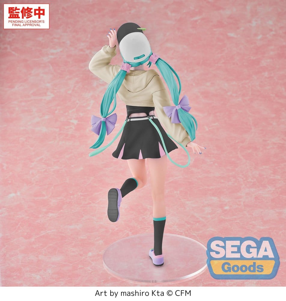 PREORDINE+ 06/2027 Hatsune Miku Luminasta PVC Figure Hatsune Miku Conceptual Series Vol.2 Stroll Ver. 21 cm