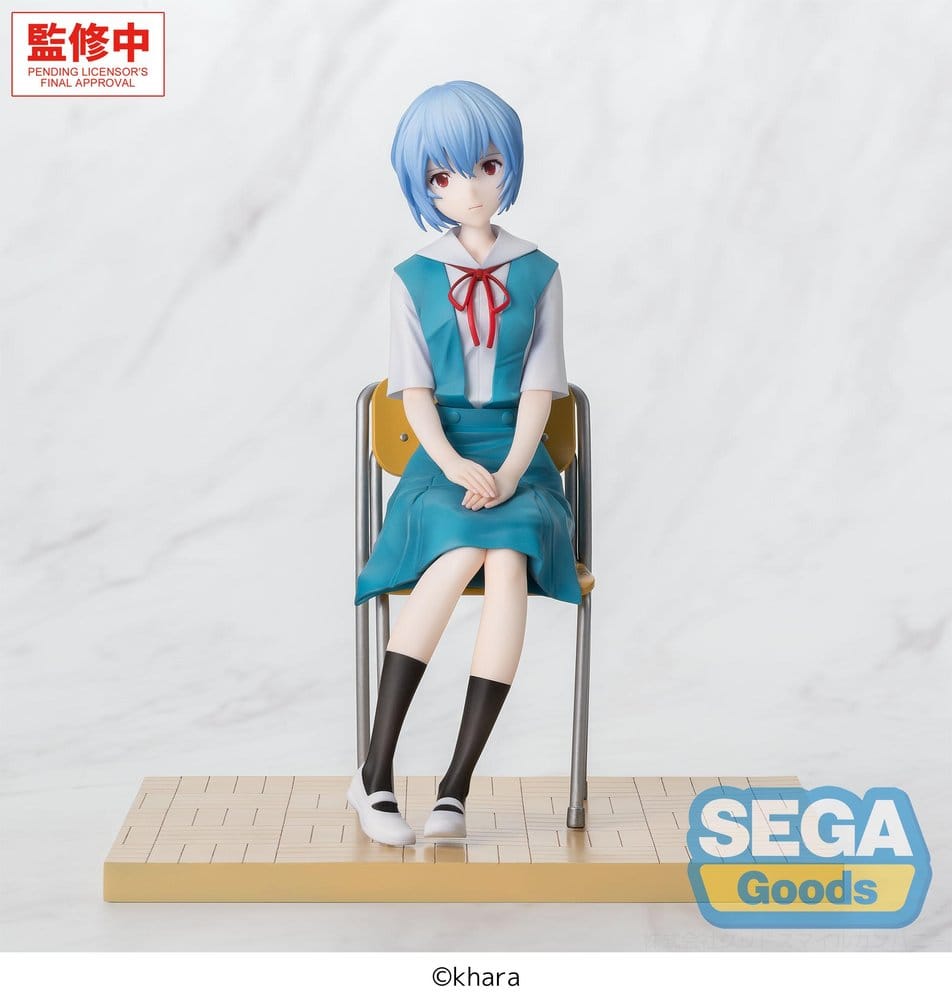 PREORDINE+ 06/2027 Evangelion: New Theatrical Edition XStellar PVC Figure Rei Ayanami Uniform Ver. 16 cm