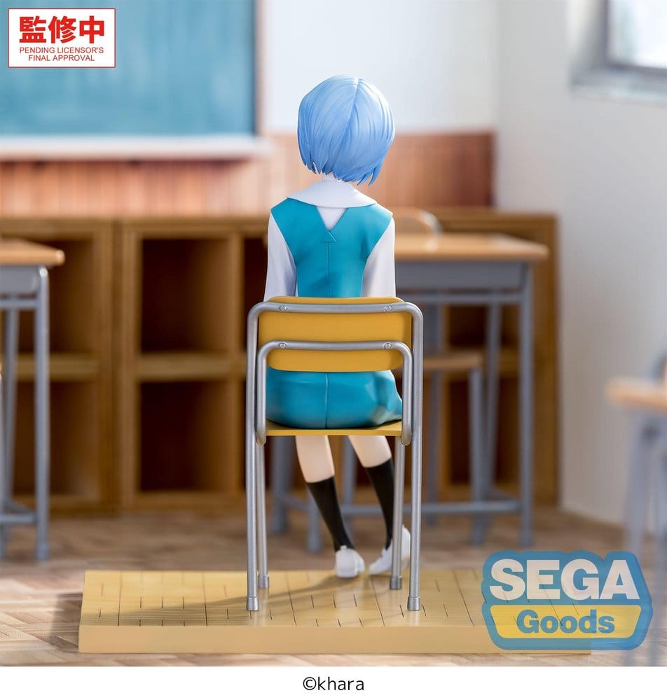 PREORDINE+ 06/2027 Evangelion: New Theatrical Edition XStellar PVC Figure Rei Ayanami Uniform Ver. 16 cm