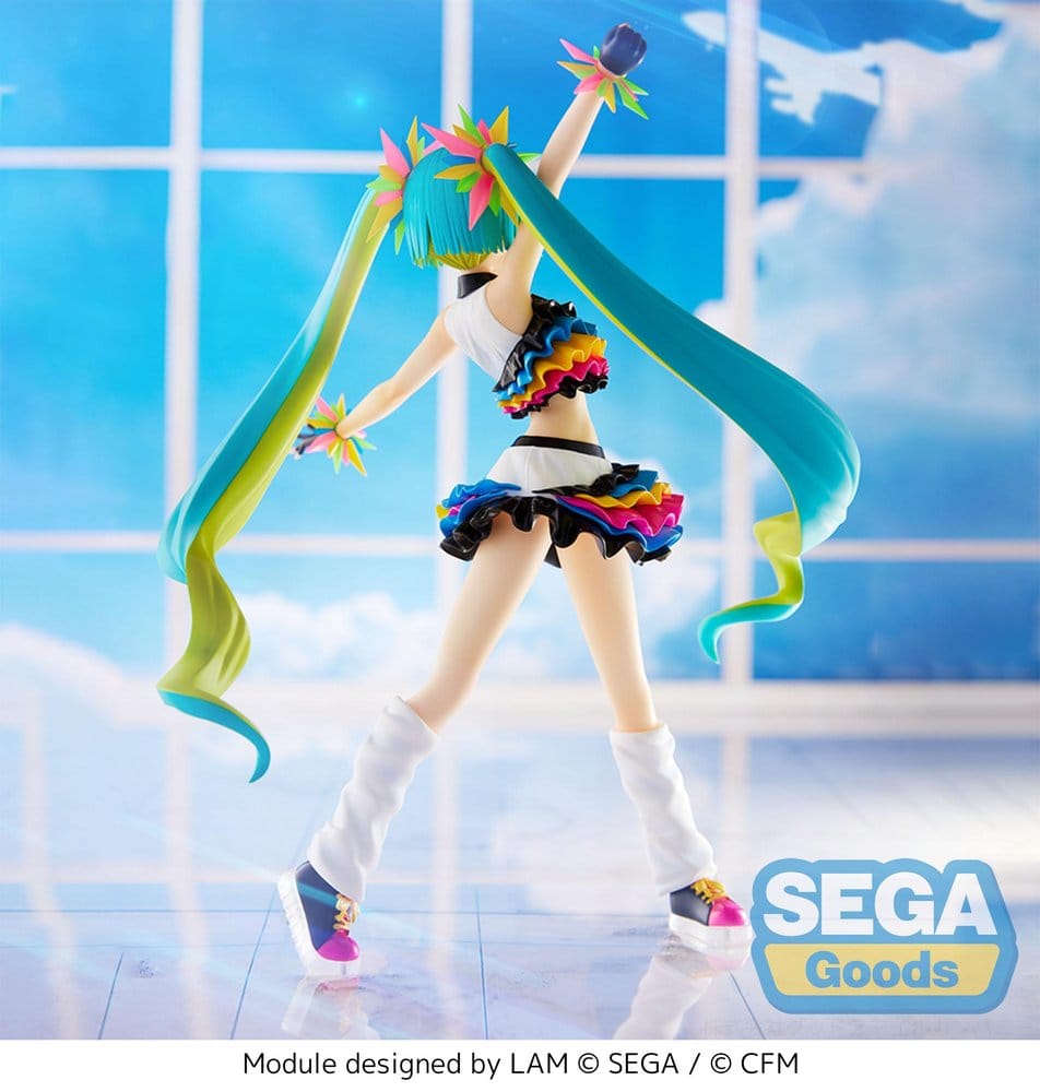 PREORDINE+ 05/2027 Hatsune Miku Project DIVA MEGA39's FIGURIZM PVC Figure Hatsune Miku - Catch the Wave 25 cm