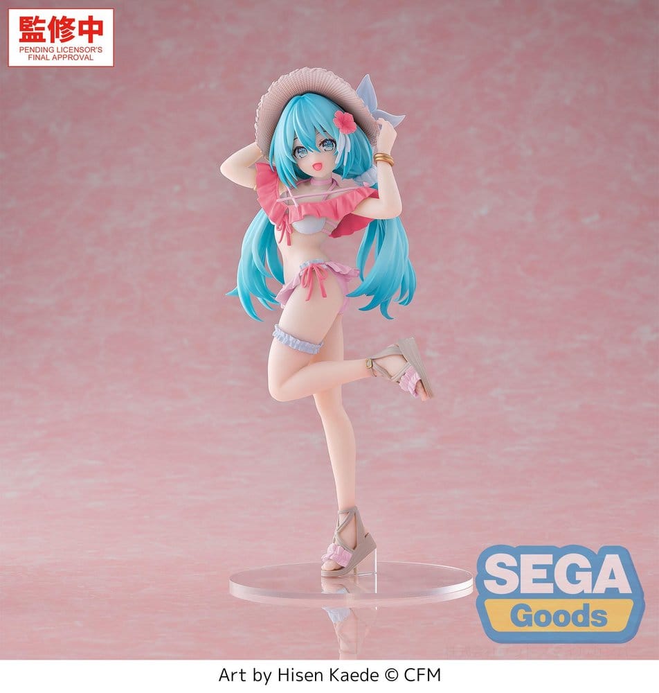 PREORDINE+ 11/2026 Character Vocal Series 01: Hatsune Miku Luminasta PVC Figure Conceptual Series Vol.1 Tropical Ver. 21 cm