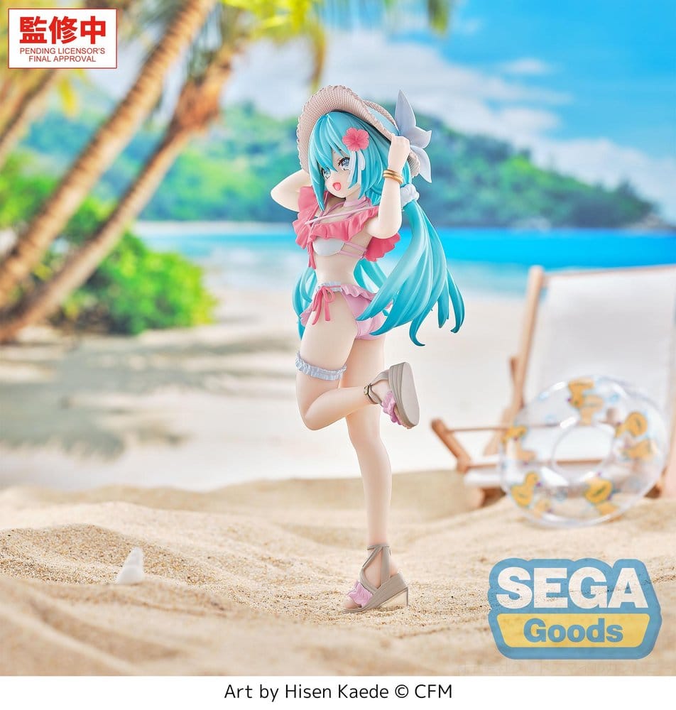 PREORDINE+ 11/2026 Character Vocal Series 01: Hatsune Miku Luminasta PVC Figure Conceptual Series Vol.1 Tropical Ver. 21 cm