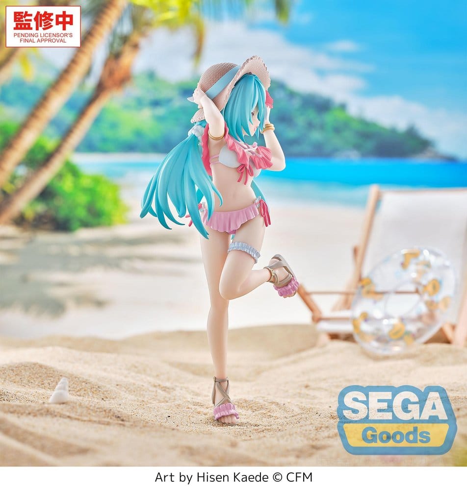 PREORDINE+ 11/2026 Character Vocal Series 01: Hatsune Miku Luminasta PVC Figure Conceptual Series Vol.1 Tropical Ver. 21 cm