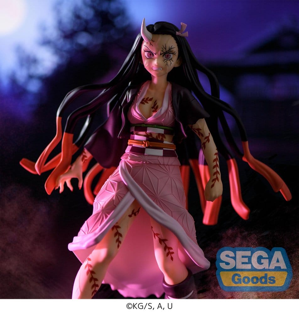PREORDINE+ 12/2026 Demon Slayer: Kimetsu no Yaiba FIGURIZMa PVC Figure Nezuko Kamado Demon Form Advancing Ver. (Rerelease) 21 cm