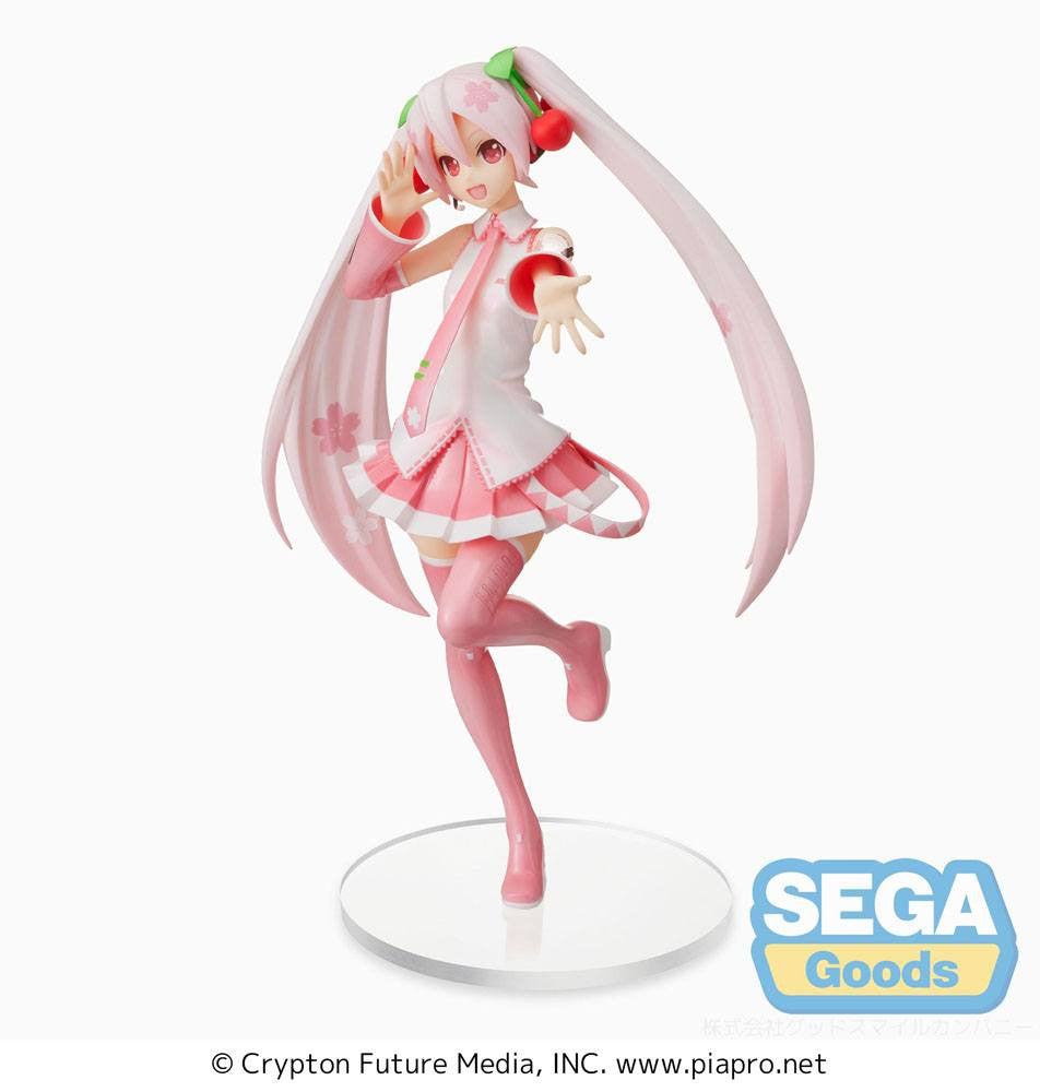 Hatsune Miku SPM Statue Sakura Miku Ver. 3 21 cm