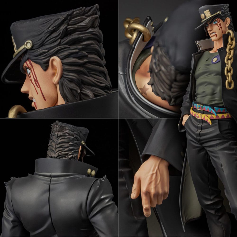 PREORDINE CHIUSO 12/2025 JoJo's Bizarre Adventure Stardust Crusaders Figure Museum PVC Statue 1/8 Kujo Jotaro 25 cm (PREORDINE NON CANCELLABILE)