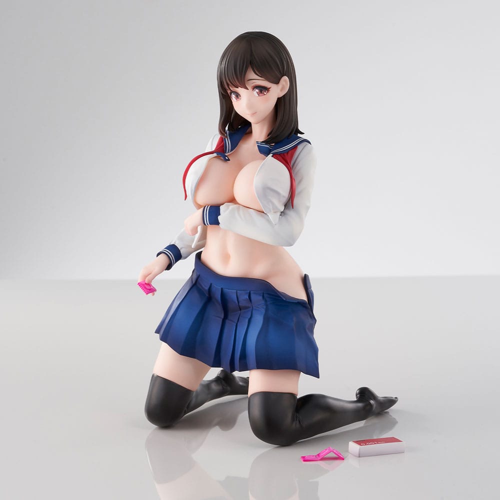 PREORDINE ESAURITO Tomoe Sasamori Illustration PVC Statue Aoi Shirasagi 20 cm