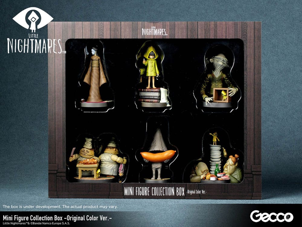 Little Nightmares PVC-Minifiguren, 6er-Pack, Originalfarben, auf Bestellung gefertigt. AUSVERKAUFT