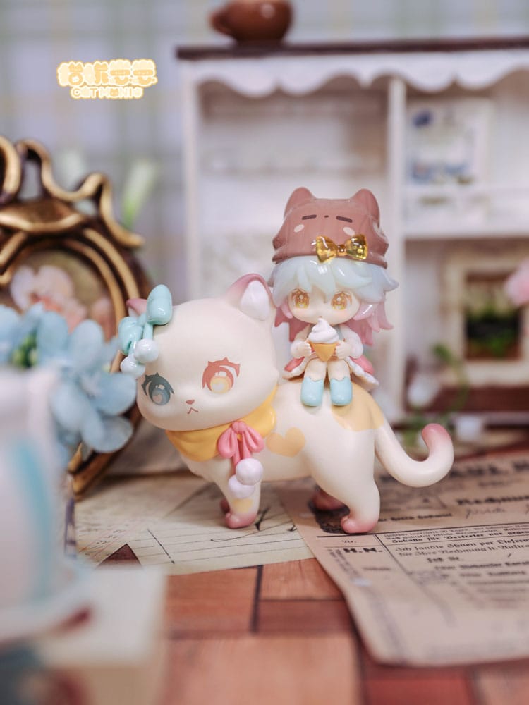 SU ORDINAZIONE Original Character Trading Figures Cat Nizizi-Kitten with you 8 cm Assortment (6)