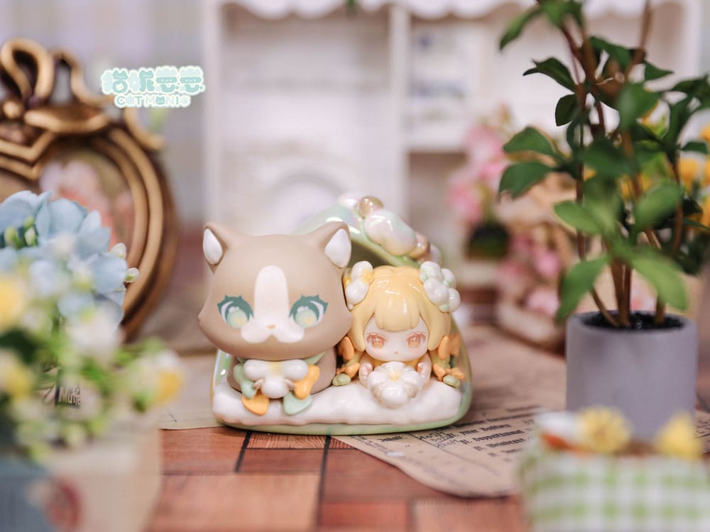 SU ORDINAZIONE Original Character Trading Figures Cat Nizizi-Kitten with you 8 cm Assortment (6)