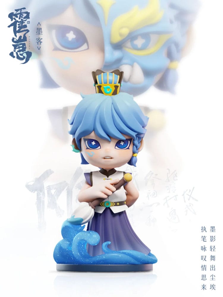SU ORDINAZIONE Original Character Trading Figures Huozai Wusheng Group Portrait Series 8 cm Assortment (6)