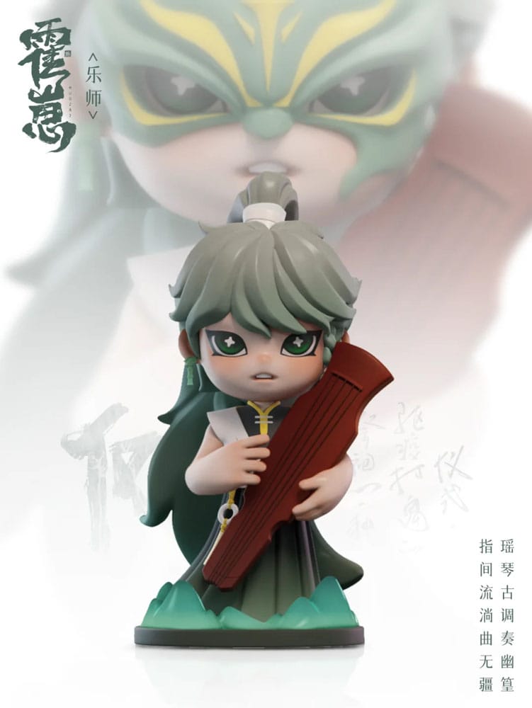 SU ORDINAZIONE Original Character Trading Figures Huozai Wusheng Group Portrait Series 8 cm Assortment (6)