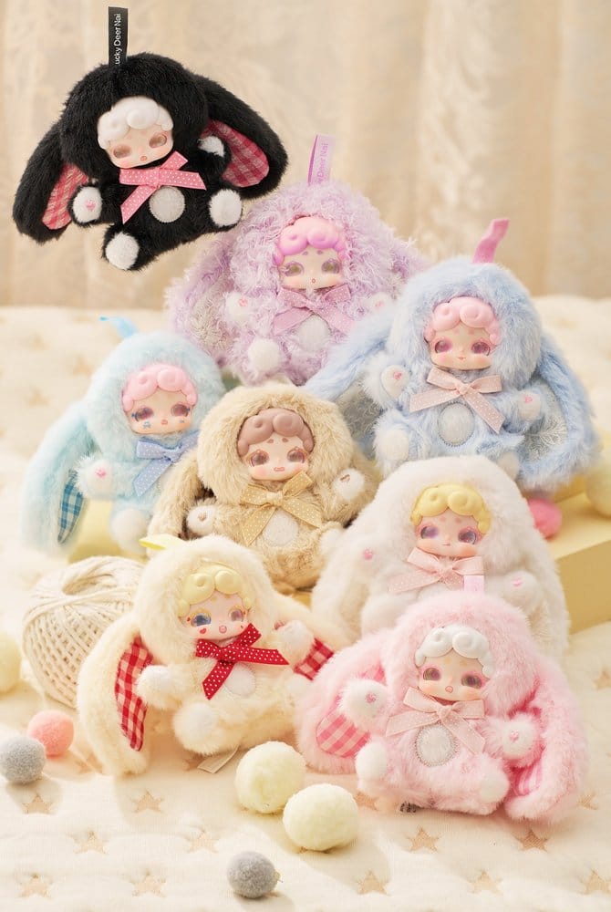 SU ORDINAZIONE Original Character Trading Figures Blind Box 6-Pack Lucky Deer Nai Sweetheart Baby 10 cm