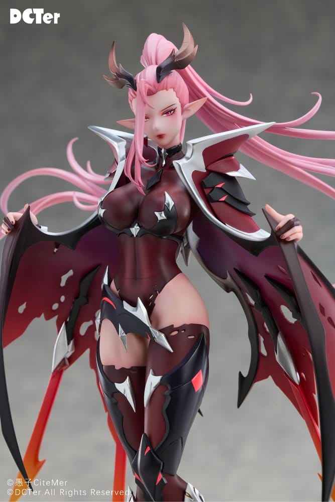 PREORDINE+ 04/2027 Original Character PU Figure 1/7 Heslion Draco Bellatrix Feminina 27 cm