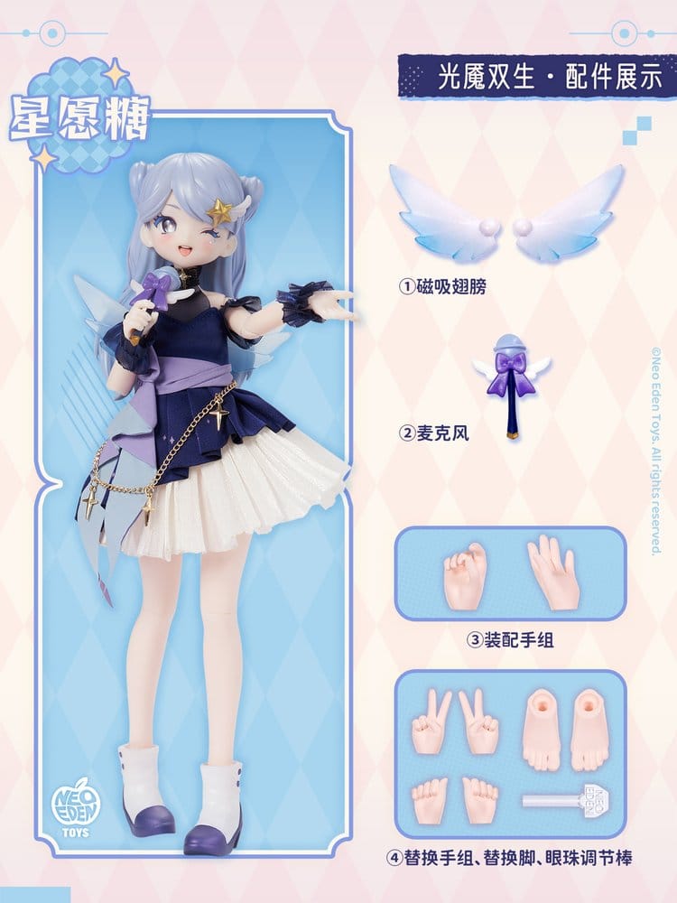 SU ORDINAZIONE Original Character Collectible Figures Angel & Demon MJD Doll Blind Box 22 cm Assortment (6)
