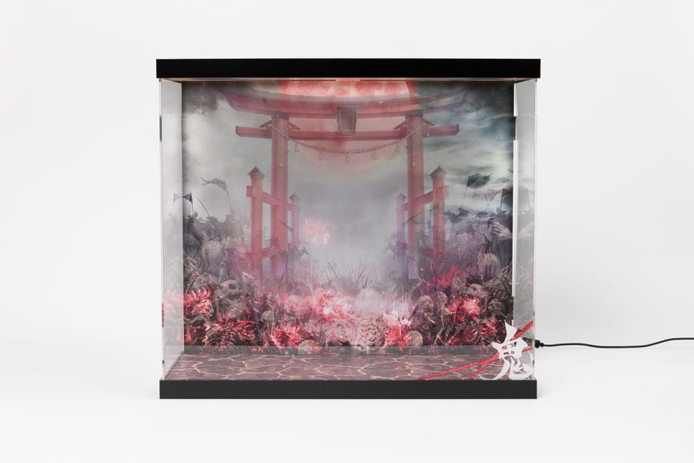 SU ORDINAZIONE SHINSAI Acrylic Display Case with Lighting Inbina Rasethuhime Saki 39 cm *PREZZO SPECIALE*